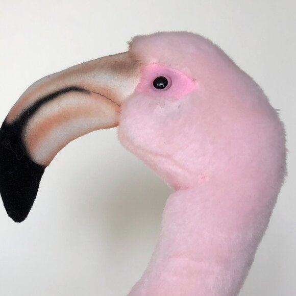 Hansa Handcrafted Flamingo, Pink  31.5 Inch (80 CM)  Stuffed Animal Brand NWT - Picture 13 of 16